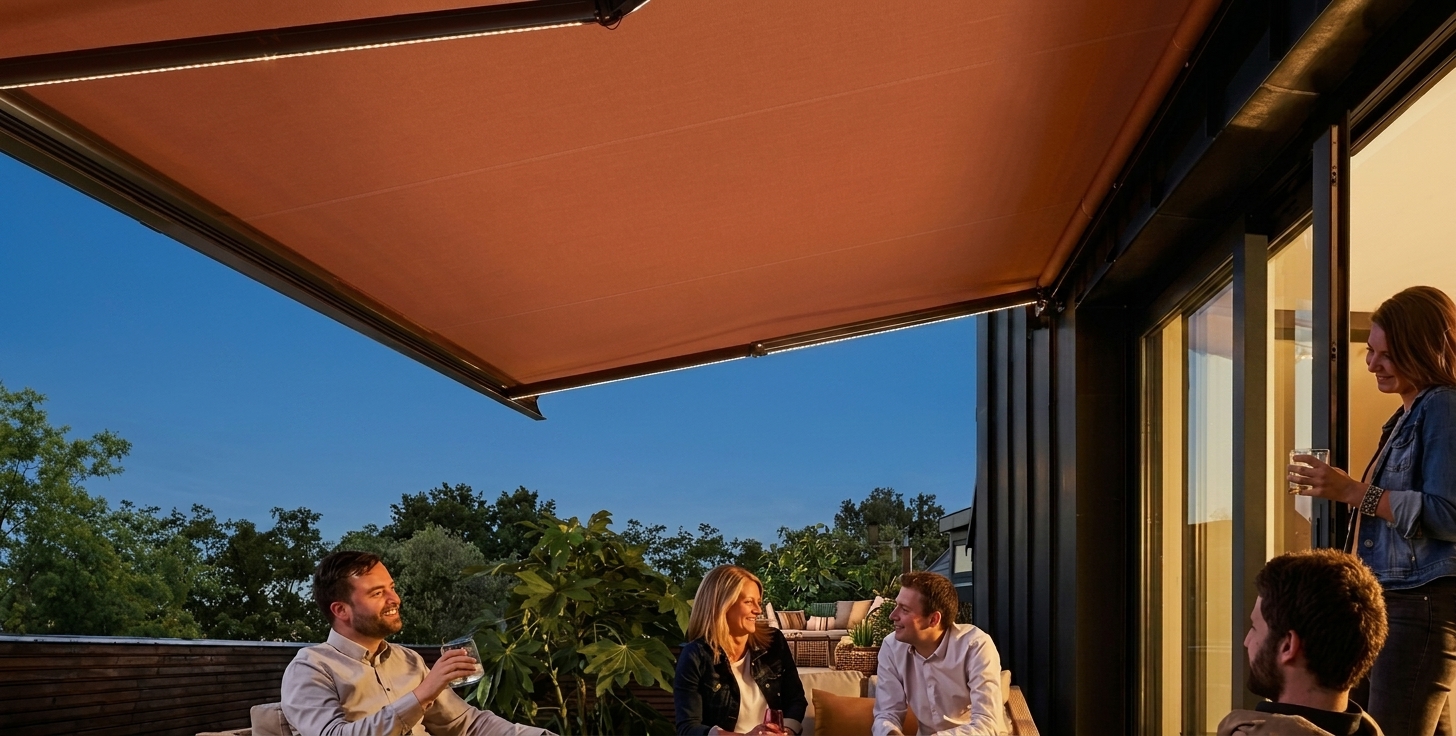 Premium awnings installation